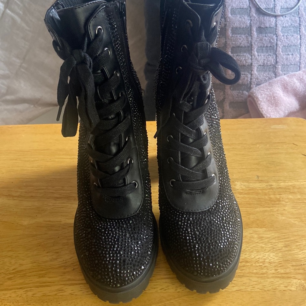 Steve Madden Rhinestone Booties